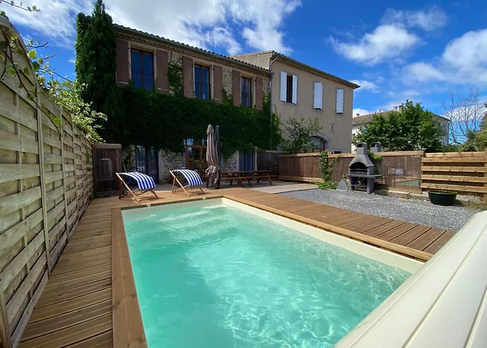 Maison Independante, Canal Du Midi, Piscine Σπίτι διακοπών *